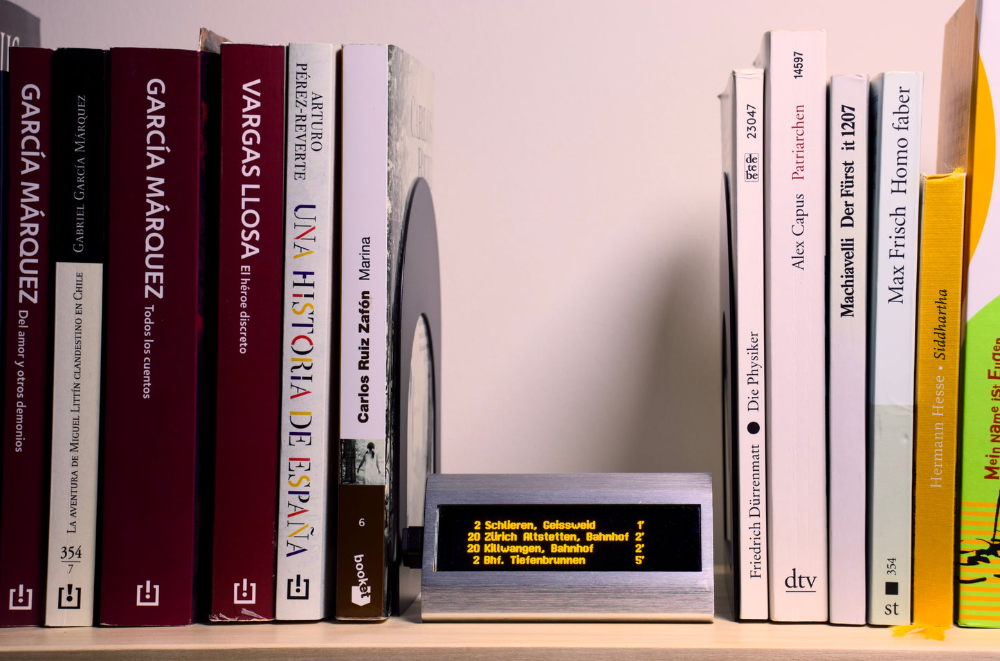 Tramli fits perfectly between your books